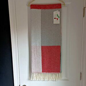 NEW! BOHO FARMHOUSE FRINGED PLAID BLANKET